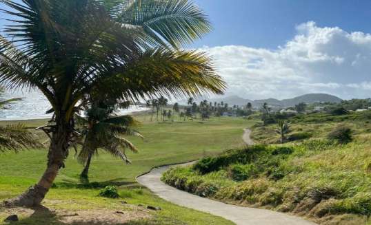 Natuur en strand op Basseterre